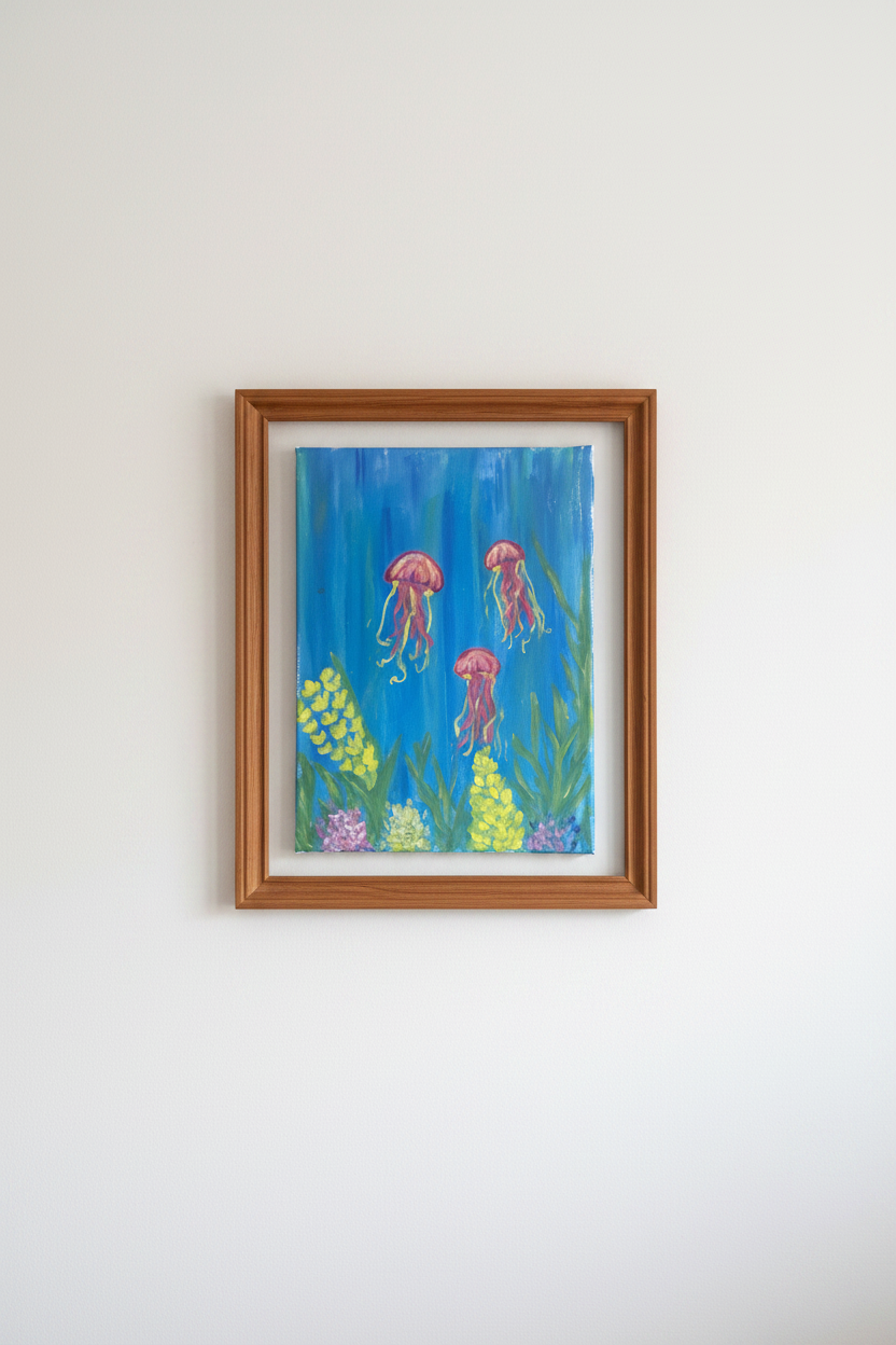(Sample) under the sea painting