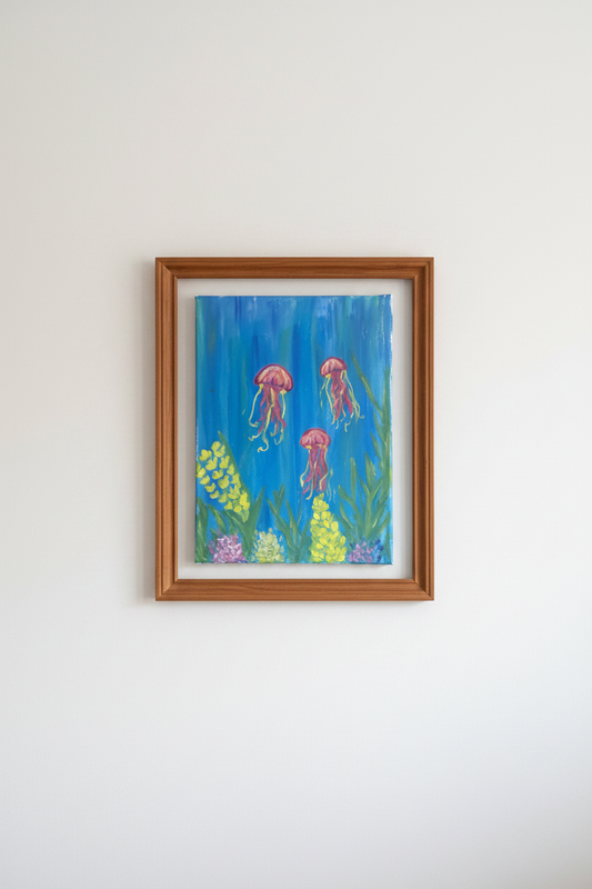 (Sample) under the sea painting